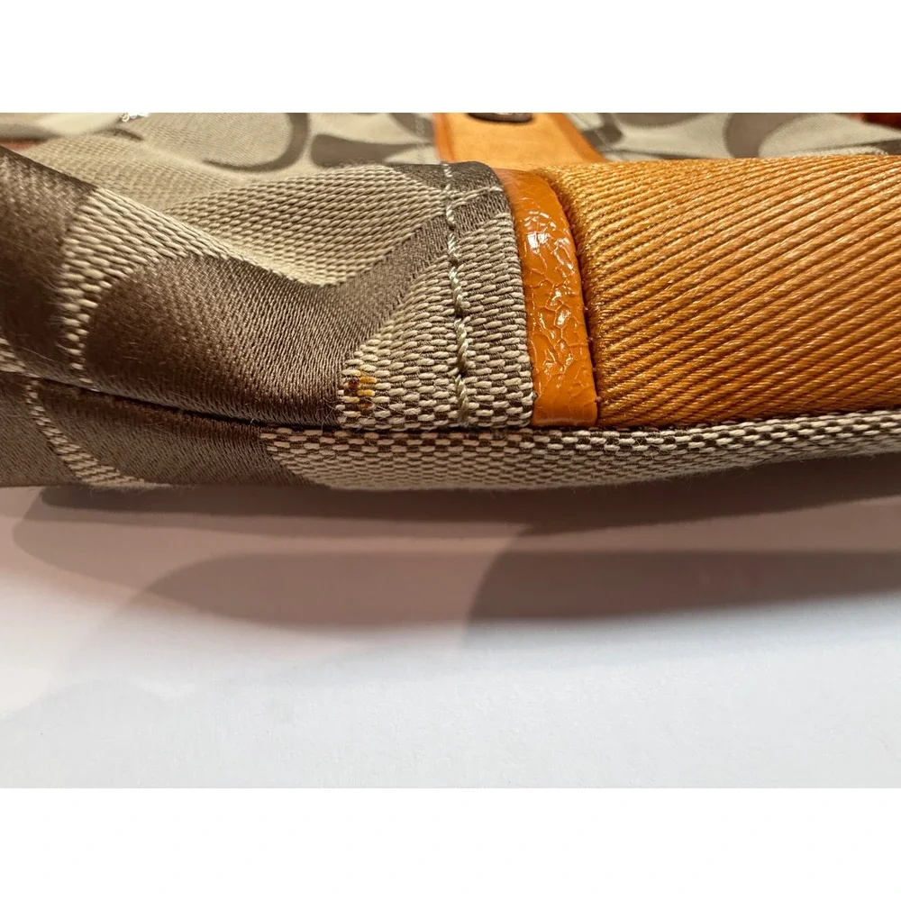 Vintage Coach Monogam Crossbody